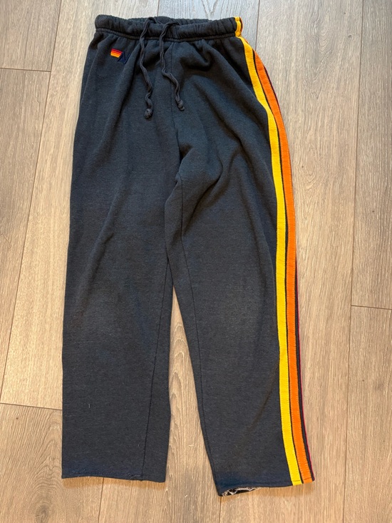 Aviator Nation Pants - Aviator Nation rainbow 5 Stripe Sweats Size XS